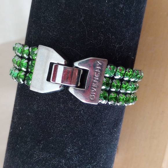 Givenchy Green Crystal Bracelet - Picture 3 of 3